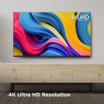 85” 4K UHD HDR Smart TV with Roku