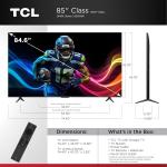 TCL 85-Inch QD-Mini LED 4K Smart TV