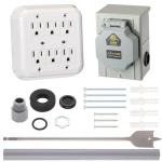 Tellegloww 30amp Portable Generator Wall Kit