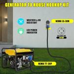 Tellegloww 30amp Portable Generator Wall Kit