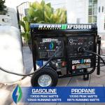 DuroMax XP13000EH Dual Fuel Portable Generator