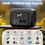 300W Solar Generator with 40W Solar Panels