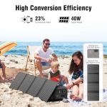 300W Solar Generator with 40W Solar Panels