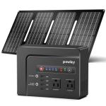 Powkey 200W Solar Generator with 40W Panel