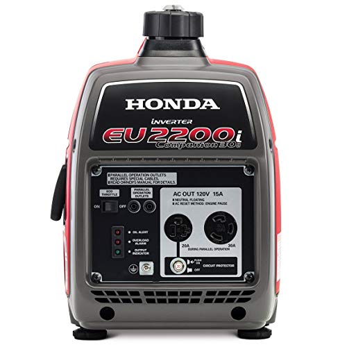 Honda EU2200IC Companion Inverter Generator - Super Quiet