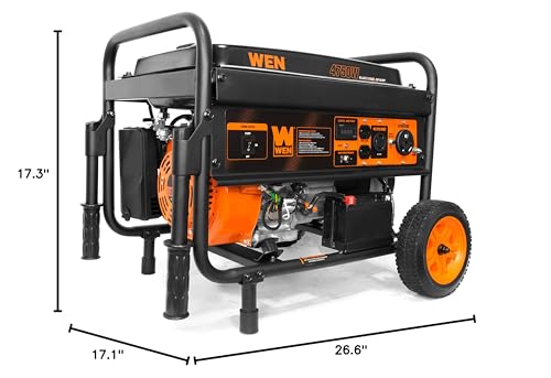 WEN 56475 Portable Generator - 4750-Watt