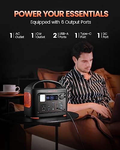 300Wh Portable Power Station Generator - 300W