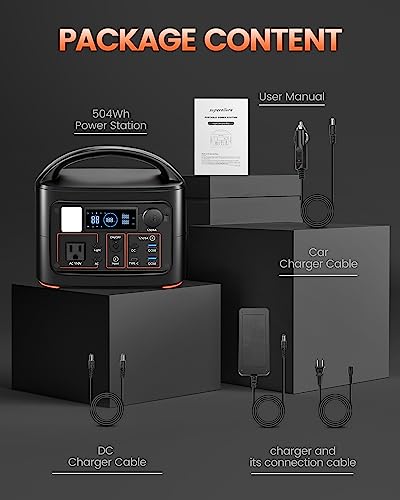 300Wh Portable Power Station Generator - 300W