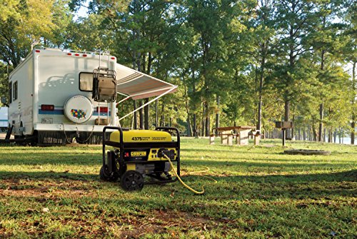 Champion 4375/3500-Watt RV Ready Portable Generator with Wheel Kit