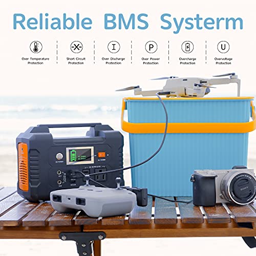 200W Power Station for Outdoor Adventures, Camping