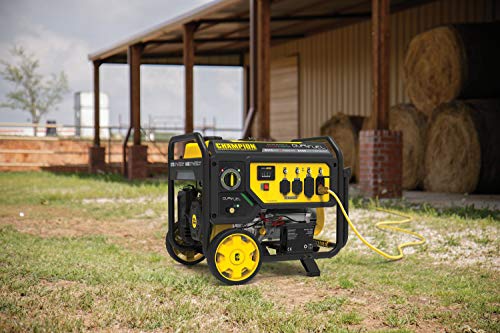 Champion Dual Fuel Portable Generator - Electric Start