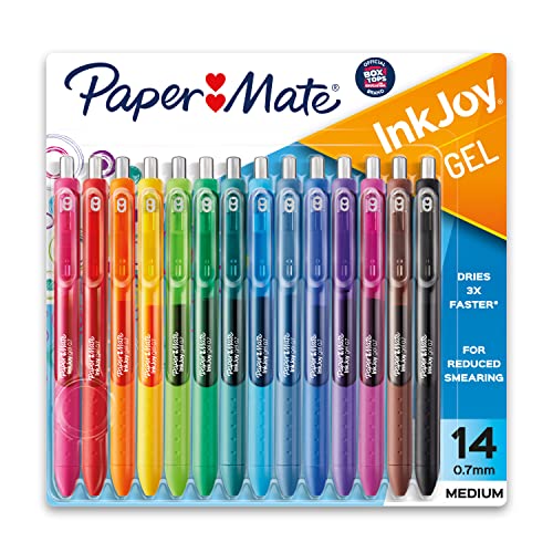 Sanford InkJoy Gel Pens 14 Assorted Colors