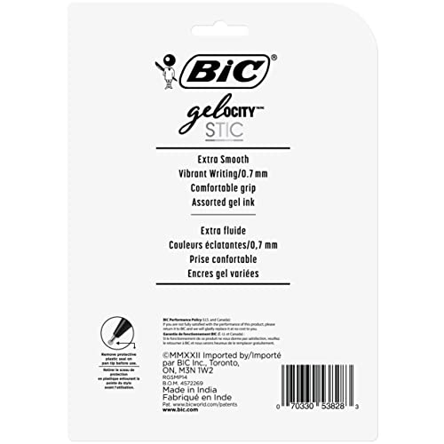 BIC Gel-ocity 14-Count Colorful Gel Pen Set