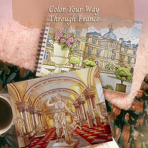 ColorIt France: 50 Beautiful French Landscapes to Color