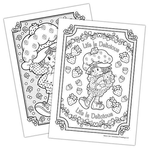 Strawberry Shortcake Retro Coloring Book