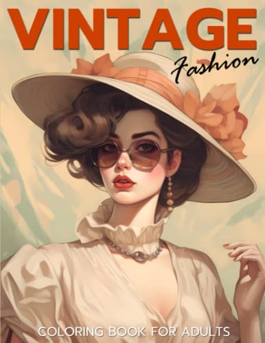 Beautiful Grayscale Fashion Coloring Book for Women