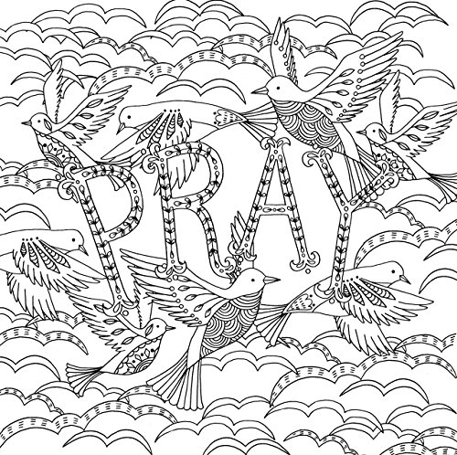 Inspirational Adult Coloring Book: 31 Stress-Relieving Designs
