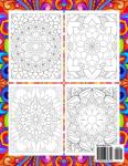 Mindful Patterns: Easy Relief Coloring Book for Adults