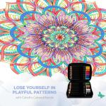 ColorIt Mandalas Volume VIII Adult Coloring Book, 50 Patterns