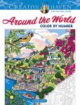 Colorful World: Creative Haven Color by Number Adult Coloring