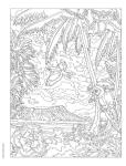 Colorful World: Creative Haven Color by Number Adult Coloring