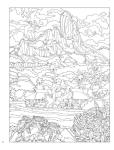 Colorful World: Creative Haven Color by Number Adult Coloring