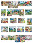 Colorful World: Creative Haven Color by Number Adult Coloring