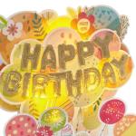 Musical Pop-Up Birthday Card with Balloon Explosion