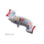 Happy Birthday Balloon Set with Banner and Stars