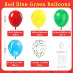 Colorful Latex Balloons Set for Birthday Parties