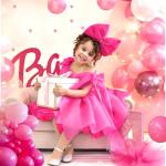 50 Pcs Hot Pink Metallic Balloons for Birthdays