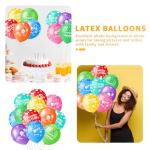 50 Assorted Happy Birthday Balloons with Flowers