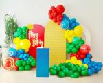 Colorful Latex Balloons Set for Birthday Parties