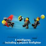 LEGO City Fire Rescue Plane Playset for Kids