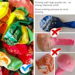 Colorful Happy Birthday Balloons - 52 Pcs Set