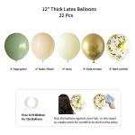 Sage Green Birthday Party Decorations Set