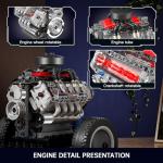 Mould King Mini V8 Engine Building Kit