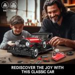 Classic Car Building Kit for Kids and Adults