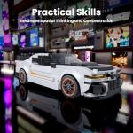 Classic Sports Car Building Kit for All Ages