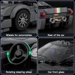 Speed Champion Car Building Set with Display Case