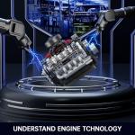 Mould King Mini V8 Engine Building Kit