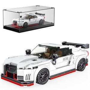 Mould King Race Car Building Kit with Display Case