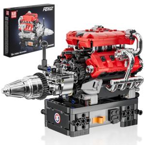 DIY Working V8 Engine Model Kit for All Ages