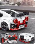 Mould King Race Car Building Kit with Display Case