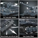 Tiger Tank Building Blocks Toy for Kids