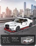 Mould King Race Car Building Kit with Display Case