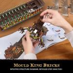 Large Pirate Ship Building Blocks Set for Kids