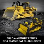 Remote-Controlled Bulldozer Building Set for Ages 14+