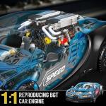 V8 Engine Building Blocks Set for All Ages