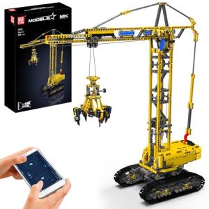 Advanced Crawler Crane Building Kit for Adults